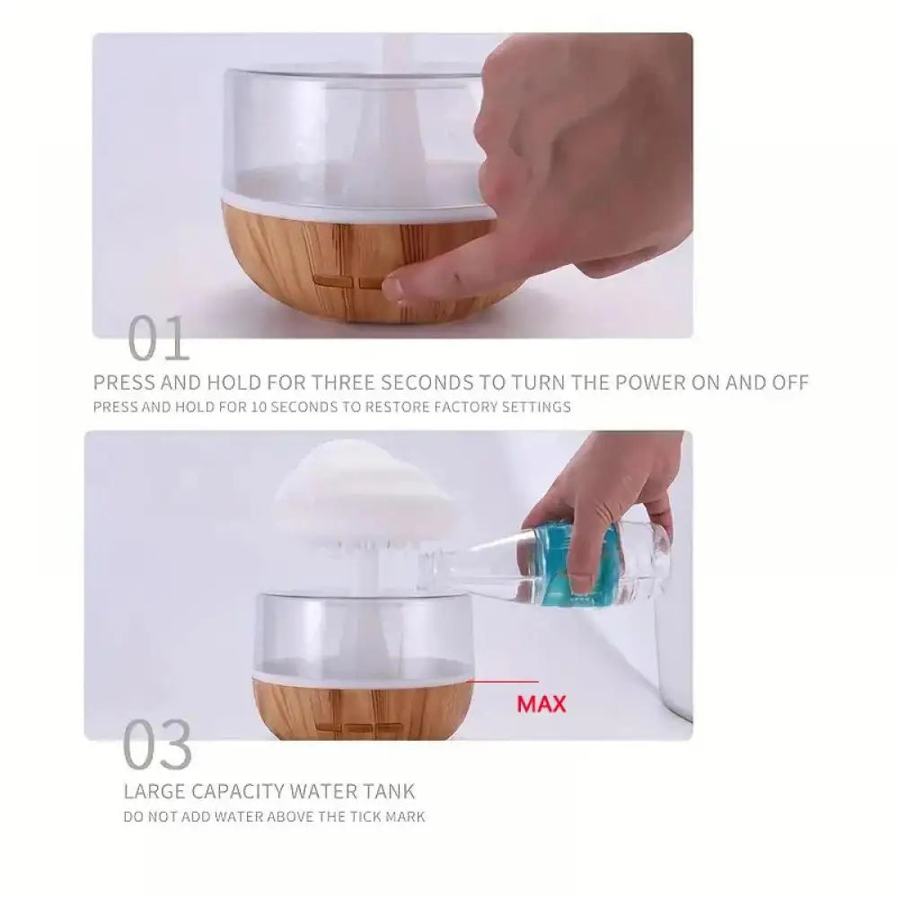 Rain Cloud Humidifier — Aromatherapy Diffuser
