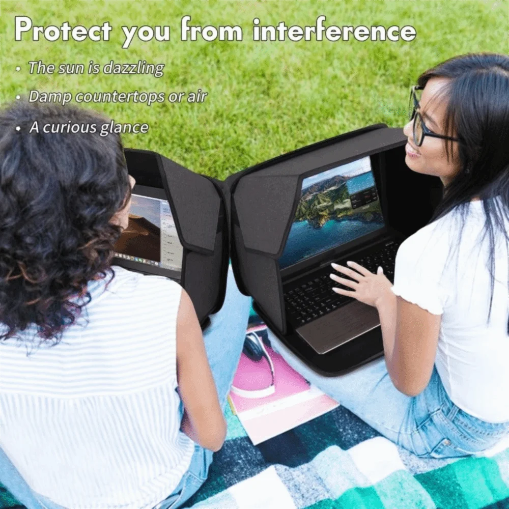 Foldable Laptop Sun Shade Hood