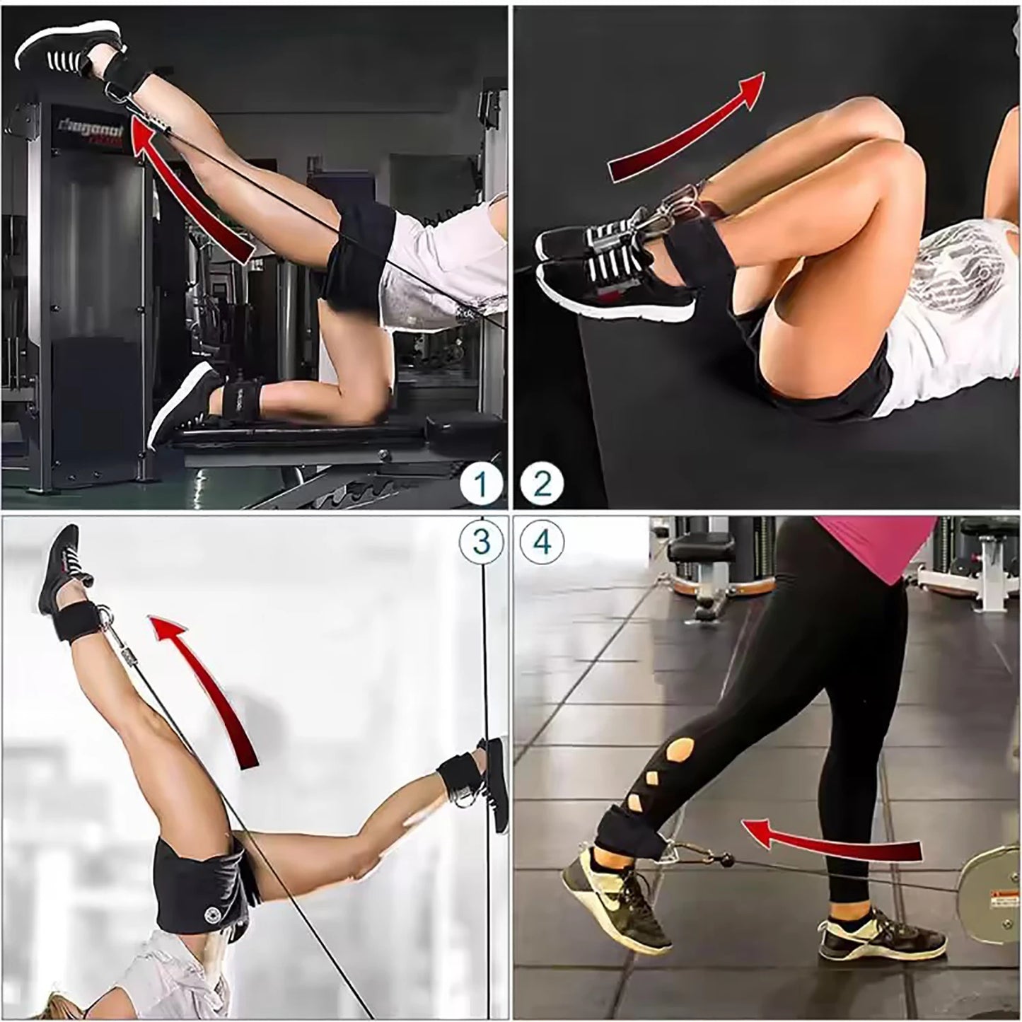 Ankle Resistance Bands Set