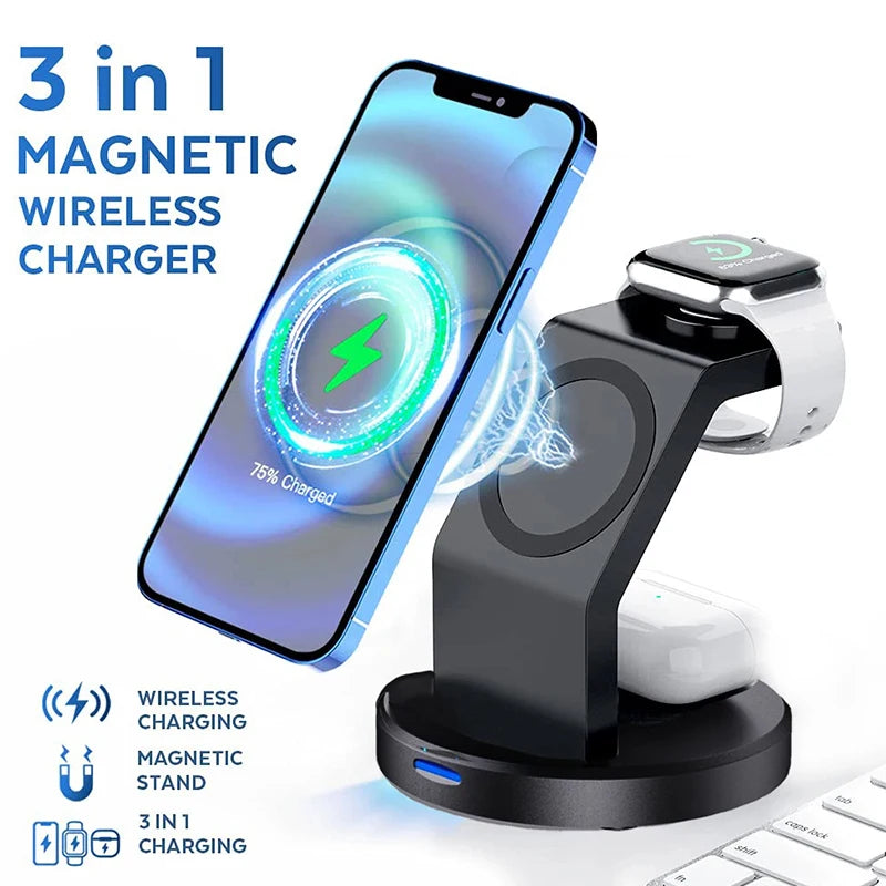3-in-1 Wireless Charging Station
