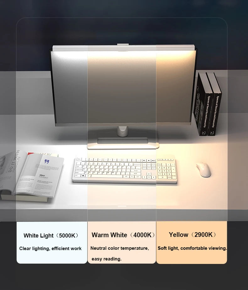 Monitor Light Bar — LED Desk Lamp