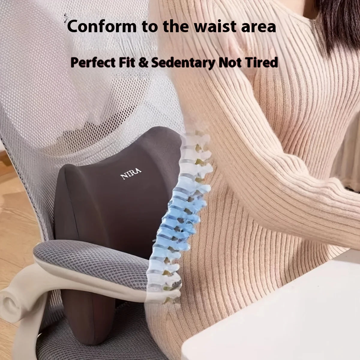 Ergonomic Lumbar Support Cushion