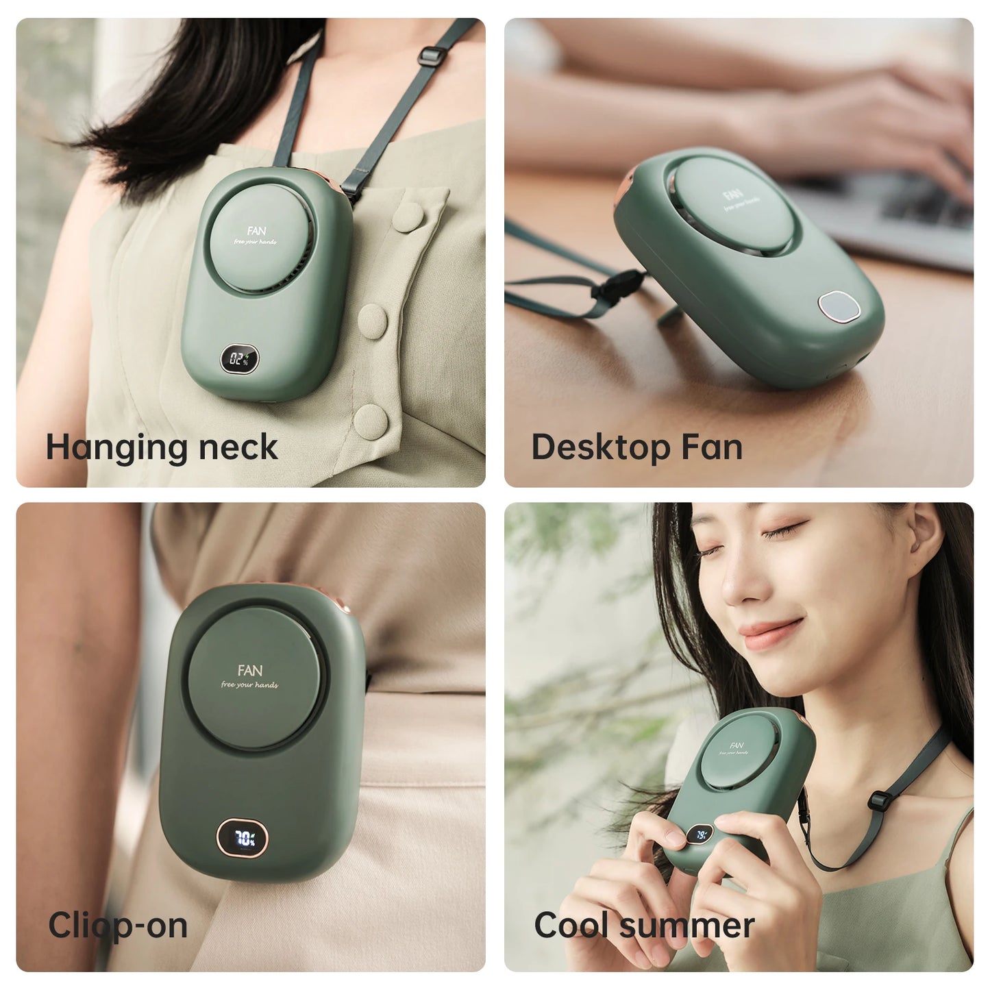 Portable Bladeless Neck Fan