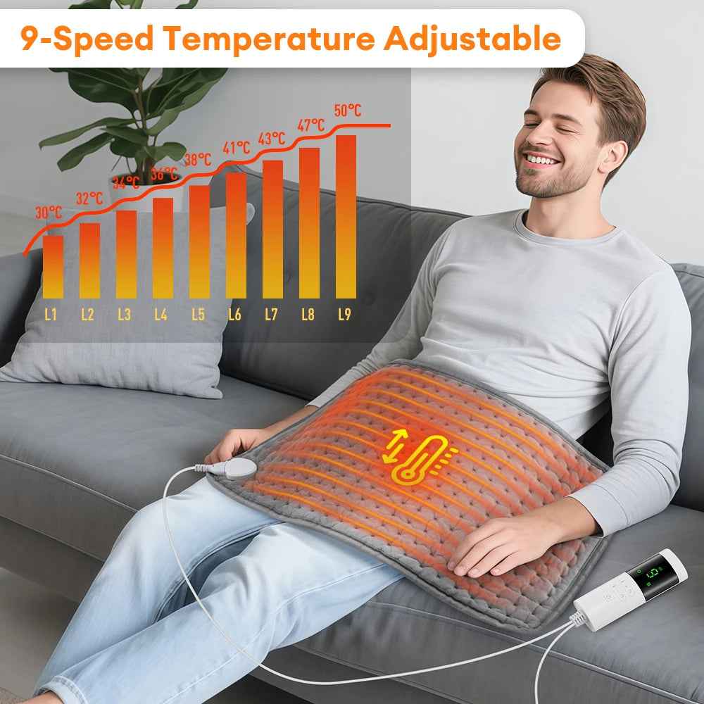Electric Heating Pad — 9 Heat Levels