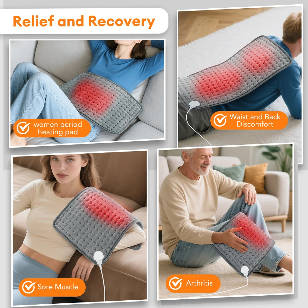 Electric Heating Pad — 9 Heat Levels