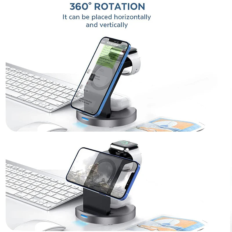 3-in-1 Wireless Charging Station