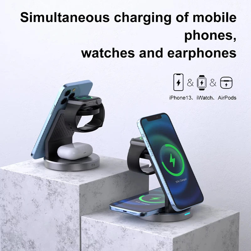 3-in-1 Wireless Charging Station