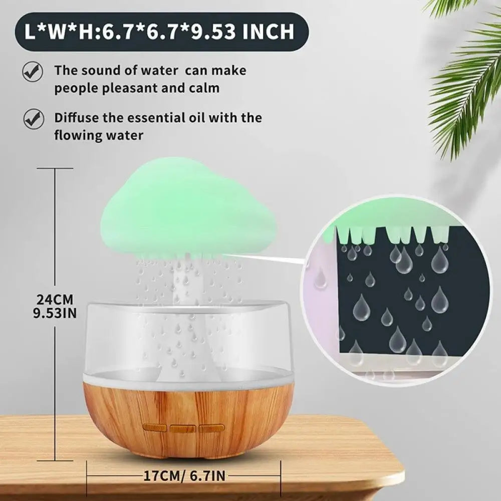 Rain Cloud Humidifier — Aromatherapy Diffuser