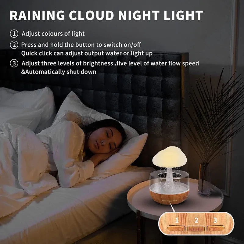 Rain Cloud Humidifier — Aromatherapy Diffuser