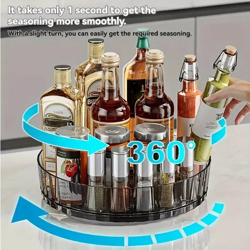 360° Rotating Kitchen Organizer