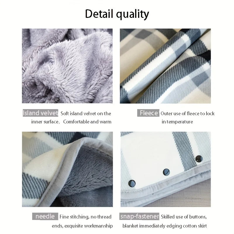 Cozy Wearable Blanket Wrap