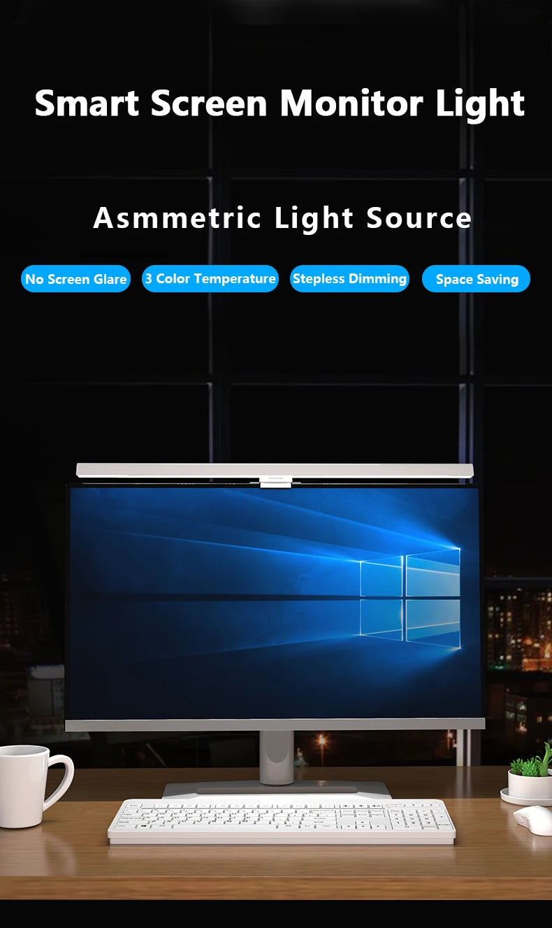 Monitor Light Bar — LED Desk Lamp