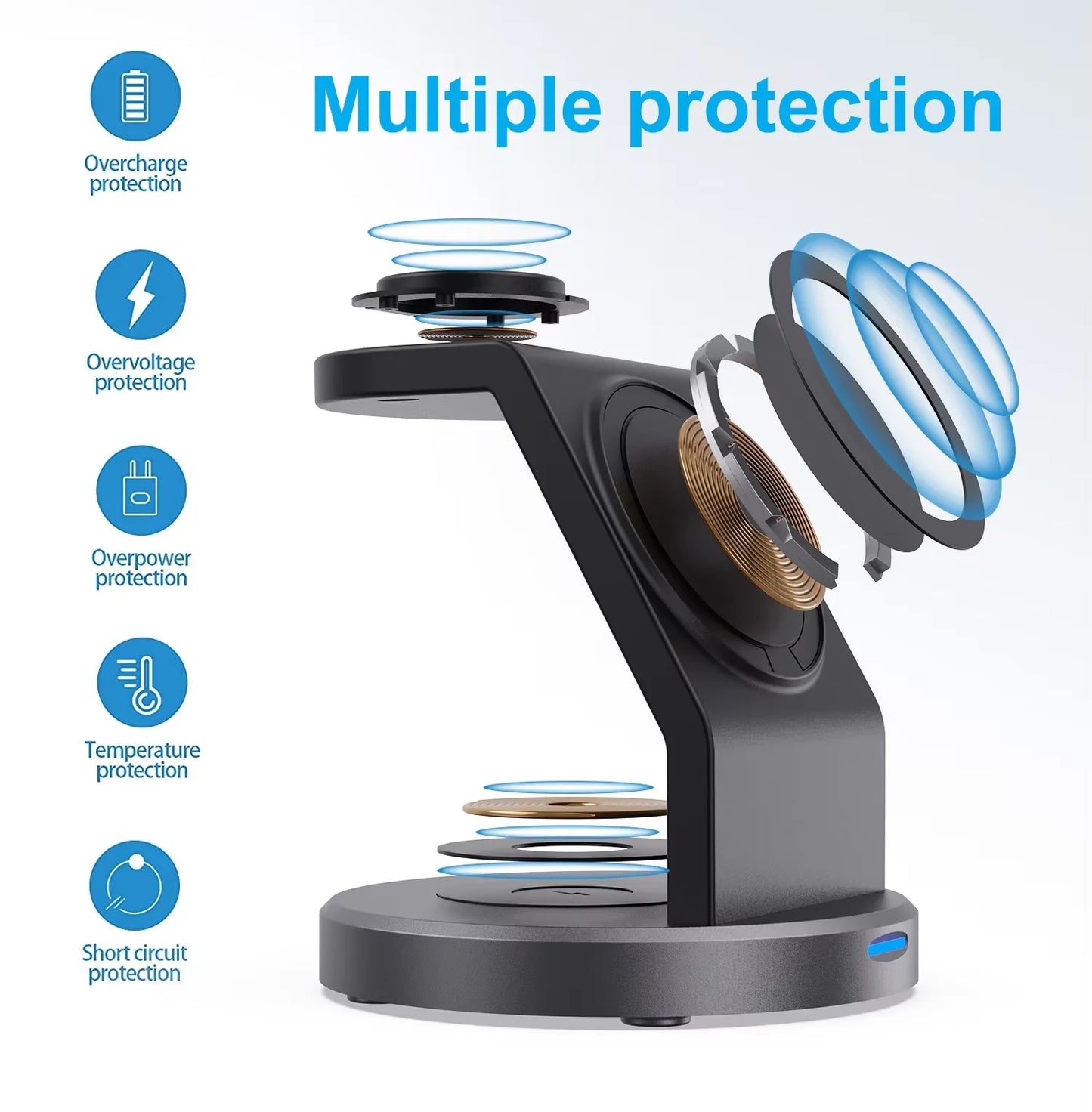 3-in-1 Wireless Charging Station