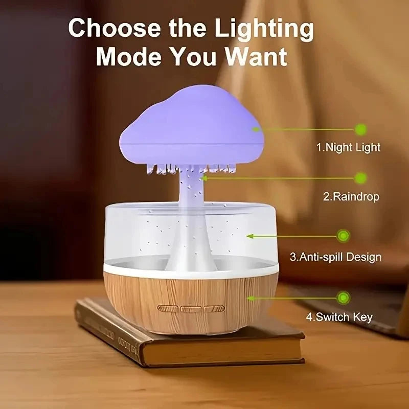 Rain Cloud Humidifier — Aromatherapy Diffuser